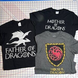 3 Game of Thrones T-shirts for 1 price NWOT